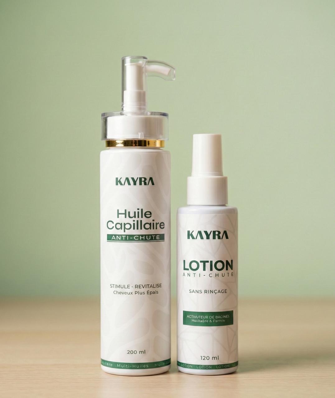 KAYRA : Huile Capillaire + LOTION